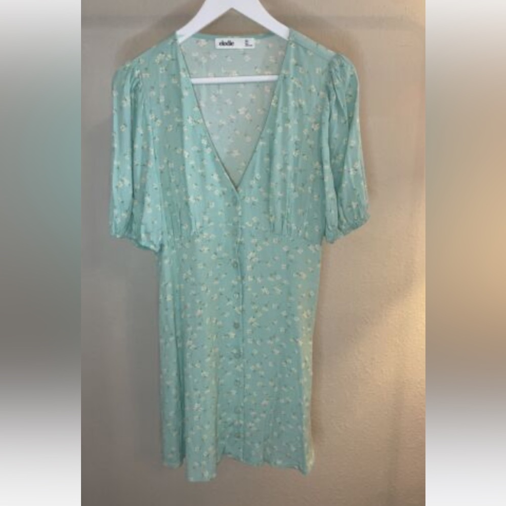 Elodie mint green dress